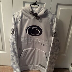 Penn State colosseum military camp hoodie size large